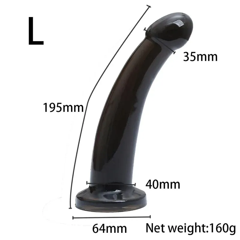 Lesbian Realistic Strapon Dildo Panties Strap-on Harness Belt with Silicone Anal Plug Suction Cup for Women Gay Sex Toys — image 14