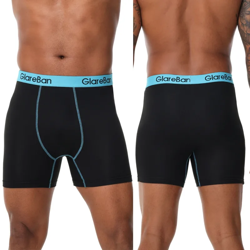 4pcs Set Mid-Long Boxer Shorts Men's Underwear Male Underpants for Men Homme Boxershorts Slips Soft Panties Brand Sexy — image 5