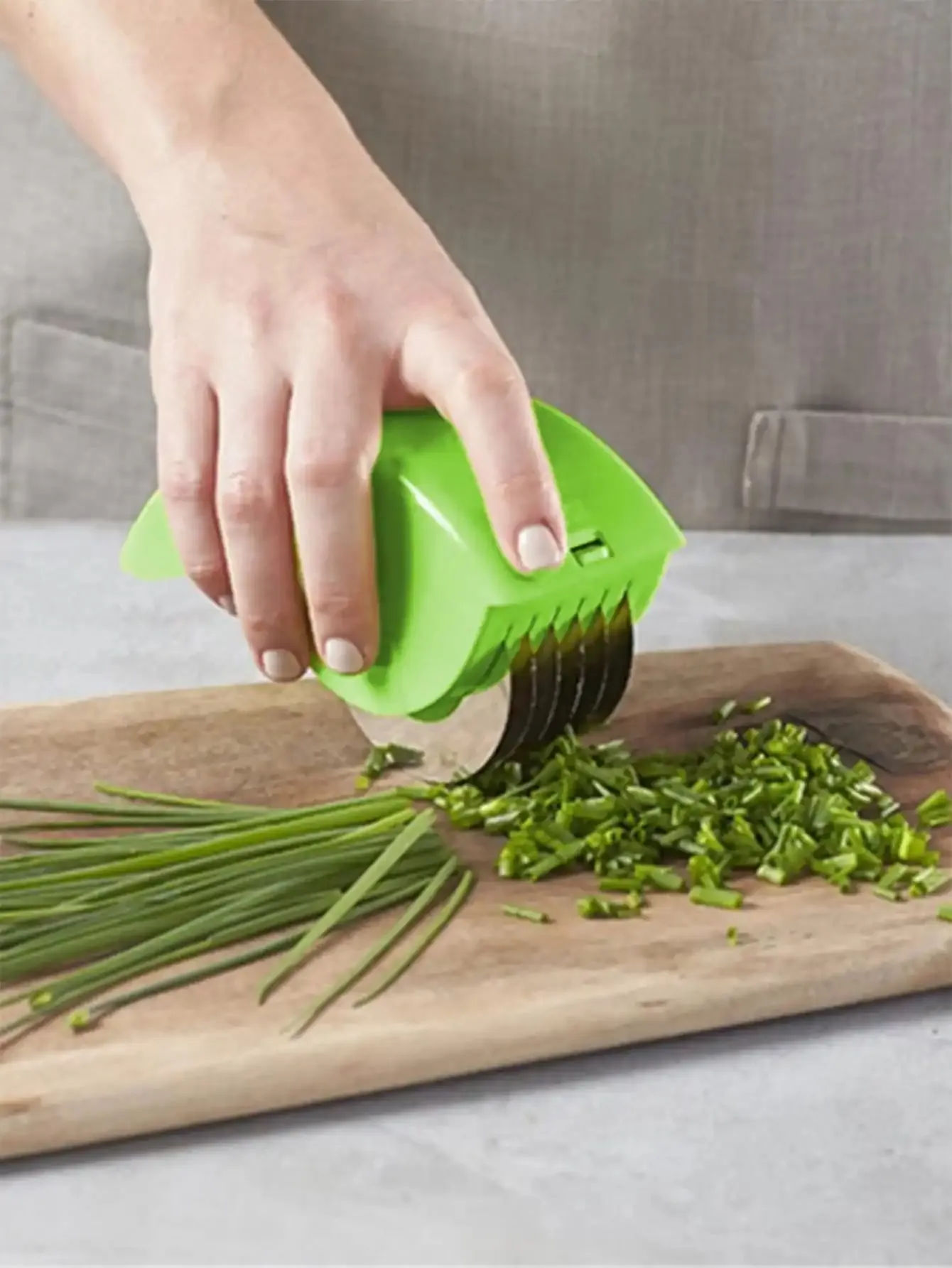 1pc- Creative Hopper Kitchen Cut Onion Garlic Cutter Wire Cutter Vegetable Cutter Kitchen Accessories Gadgets — image 7