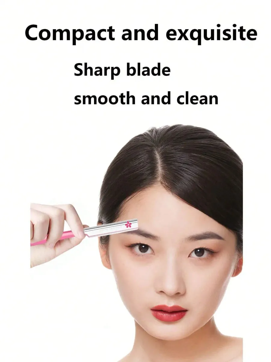 5 chiếc Máy tỉa lông mày chuyên nghiệp Beipin nhỏ gọn và tinh tế Lưỡi dao sắc bén để chải chuốt mượt mà và sạch sẽ