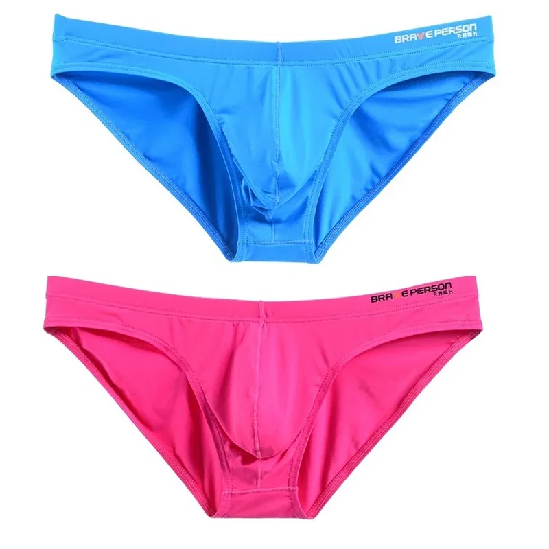 2pcs/1pcs Men Briefs Mens Underwear Elasticity Underwear Male Comfortable Panties Male Shorts Briefs Hot — image 19