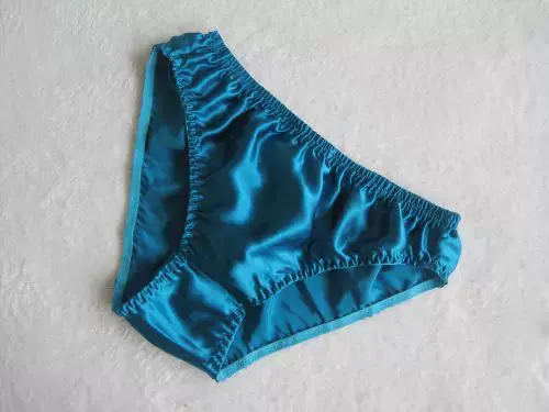 ขายร้อน 100% Mulberry Silk Men Boxer ผ้าไหมธรรมชาติกางเกงในชายสีทึบ XXL กางเกงในชายชุดชั้นใน — image 5