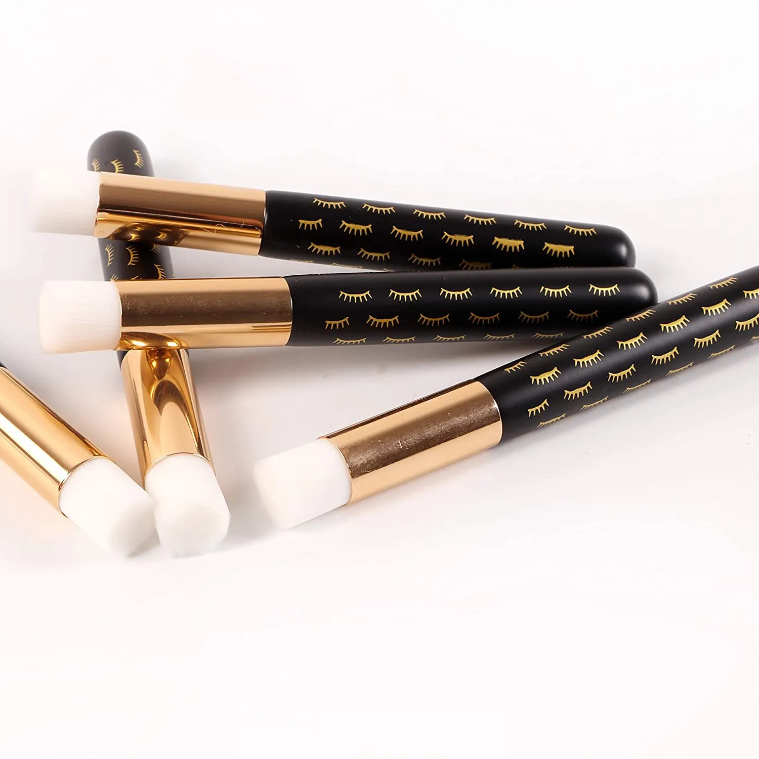 5pcs/Set Soft Eyelash Extension Cleaning Brushes Eyebrow Nose Comedones Clean Brush Lash Shampoo Makeup Brush Tools