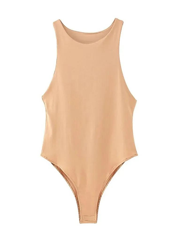 summer solid sexy bodycon women bodysuits female 8 color green slim casual bodysuit chic lady club short playsuits femme