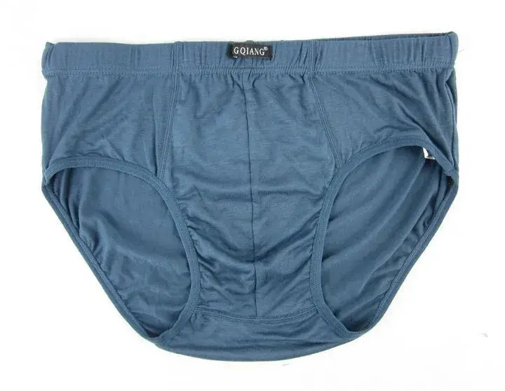 2013 HOT ! Free Shipping Simple And Elegance Male Briefs Men Bamboo Underwear M,L, XL,2XL,3XL Top Quality 5PCS/lot Mix-colors — image 4