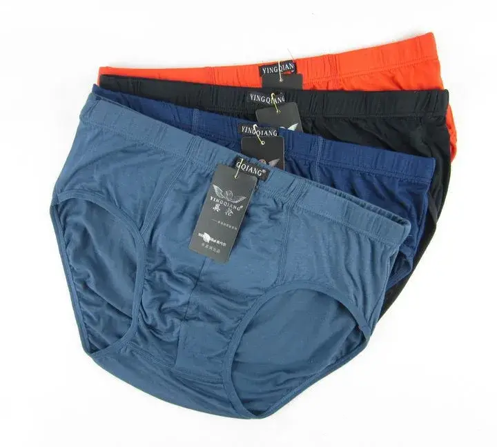 2013 HOT ! Free Shipping Simple And Elegance Male Briefs Men Bamboo Underwear M,L, XL,2XL,3XL Top Quality 5PCS/lot Mix-colors — image 5