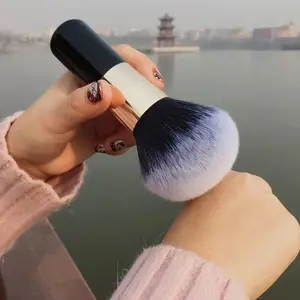 Pensule de machiaj de dimensiuni mari, pudră de frumusețe, perie pentru fard de obraz, produse cosmetice mari profesionale, instrumente de machiaj pentru fond de ten moale