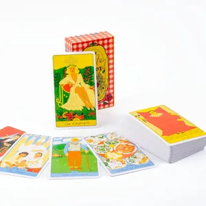 78Cards The Pasta Tarot Cards English Visiions Divination Edition Pakli Társasjátékok
