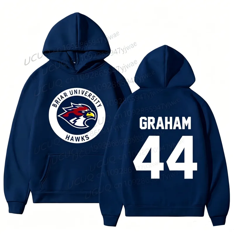 Off Campus Staffel 1 Print Herren Damen Hoodies Graham 44 22 Design Pullover DI LAURENTIS 66 Sweatshirts mit Grafikdruck