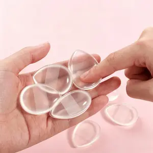 2 buc. mini-vârfurile degetelor din silicon - pensule de machiaj reutilizabile fără parfum pentru fond de ten și accesorii de machiaj cu pudră