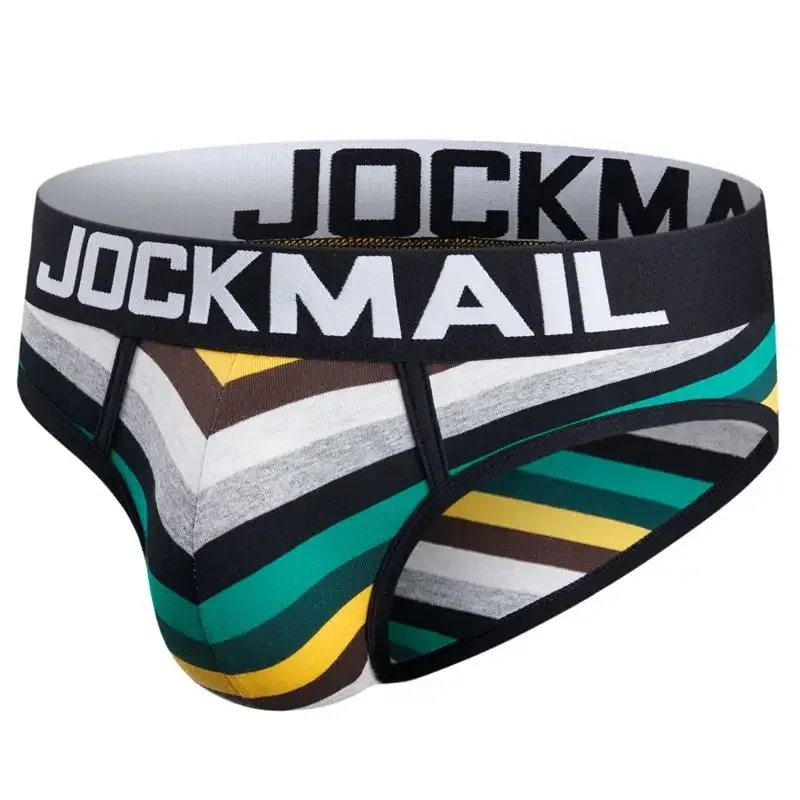 Jockmail กางเกงในชายเซ็กซี่ชุดชั้นในชายผ้าฝ้าย Low Rise Underpant เส้นด้ายสุทธิลูกไม้, Breathable ฤดูร้อนกางเกงขาสั้น calzoncillos hombre slip