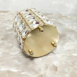 Neue Kristall Lagerung Tasse Make-Up Pinsel Augenbrauen Bleistift Lagerung Flasche Schmuck Lagerung Container Europäischen Kosmetik Lagerung Box