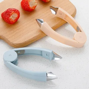 1pcs Strawberry Steel Pineapple Eye Peel