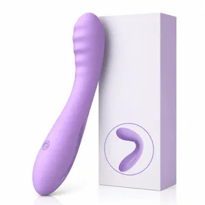 Vibrator untuk Wanita Cecair Ultra Lembut Silikon Mesra Kulit Fleksibel Boleh Dicas semula Kalis Air Kuat Urut Getaran Mainan Seks