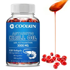 Minyak Krill Antartika 3000mg - Omega-3 