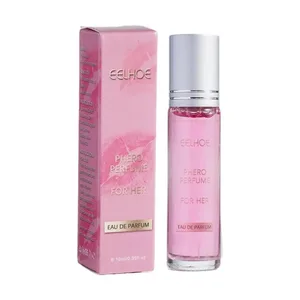 10ml Rosa Rollerball Phero Doft Långvarig Doft Bärbar Body Dating Viktigt För Man Kvinnor