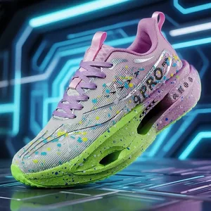 2025 nowe męskie trampki nocne fluorescencyjne 3.0 płyta węglowa amortyzacja buty do biegania stabilne odbicie buty treningowe buty do biegania