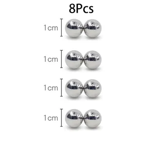 Napakahusay na Magnetic Orbs Nipple Clamps BDSM Bondage Stimulator Klitoris Labia Nipple Creative Fidget Magnets Mga Laruan ng Pang-adulto