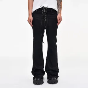 Vintage Batik Beläggning Svart Slim Fit 
