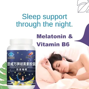 Melatoninkapslar Djup sömn & hjärnkognition Extra styrka Liposomal Melatonin med vitamin B6 dubbel effekt kvalitetssömn