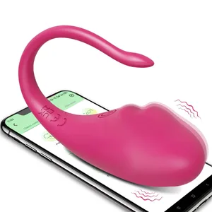 Control APP Vibrator Love Egg Femei Chiloți Vibrator purtabil Vagin Stimulator G-Spot Interacțiune pentru adulți Jucărie sexuală pentru cupluri