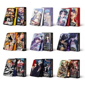 Anime Attack on Titan‌ Lomo Card Vykort Toy Haikyuu Apothecary Diaries Honkai Star Rail Collection Cards With Stickers Gift