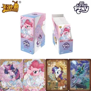 Νέο My Little Pony Friendship Forever Card Huiyue Pack 9 European Retro Style Ultimate Fantasy Card Anime Peripheral Gift