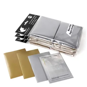 100 Stück 2,5"x3,5" Premium-Sammelkartenhüllen 66x91mm, Standardgröße für Brettspielkarten für MTG Magic Gathering Lorcana Game Card