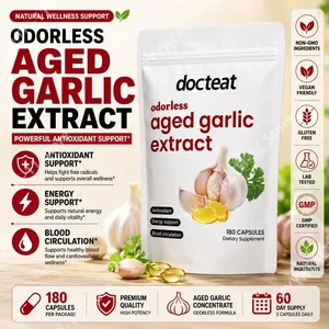 Geurloze knoflookoliecapsules Softgels van 2 jaar oud knoflookextract Ondersteunt het immuunsysteem Hartgezondheid Verhoogt de energie en antioxidantkracht