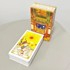 10,3*6 cm Fantasy of Korea -tarot-pakka 78 kpl Tarot-kortteja, jotka hakevat inspiraatiota saduista legendoista ja kansantarinoista