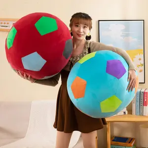 Creatieve simulatie basketbal hoge kwaliteit gevulde sportbal gevuld 22 cm zacht voetbalkussen meisje jongen