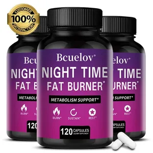 Bästa nattliga fettförbrännaren - termogen fettförbrännare Naturlig aptitdämpande och metabolismförstärkare immunhälsa
