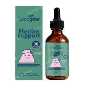 Googeer Kids Gut Health Drops Zeolit ​​Vitamin B12 300mcg Methylcobalamin D3 Gentle Detox Immune Support 30 Portioner 30ml