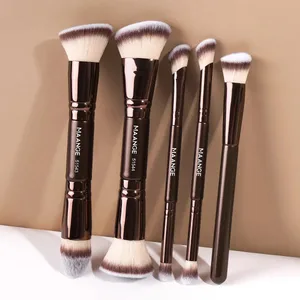 5pcs Makeup Brush Set Foundation Blush Concealer Eyeshadow Brushes Multi-Purpose Makeup Brush Kit Professional Brushes