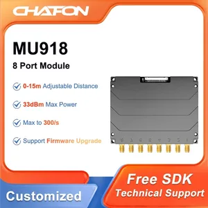 Depo Yönetimi için 8 Anten Portlu MU918 Kıdemli UHF Okuyucu Modülü