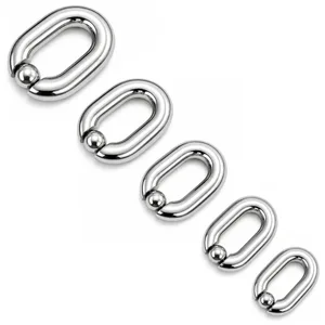 Muž Heavy Duty BDSM Nerezová ocel Ball Scrotum Nosítka kovové penis bondage Penis Ring Oddálení ejakulace mužské nové Sex Toy muži