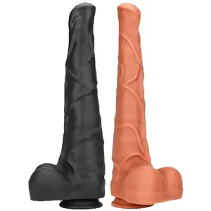 Super Large Horse Dildo 38.5 ซม.พร้อมถ้วยดูดผิวนุ่มรู้สึกขนาดใหญ่อวัยวะเพศชายหนา Phallus Anal Plug Big Dick เพศของเล่นสำหรับผู้หญิง