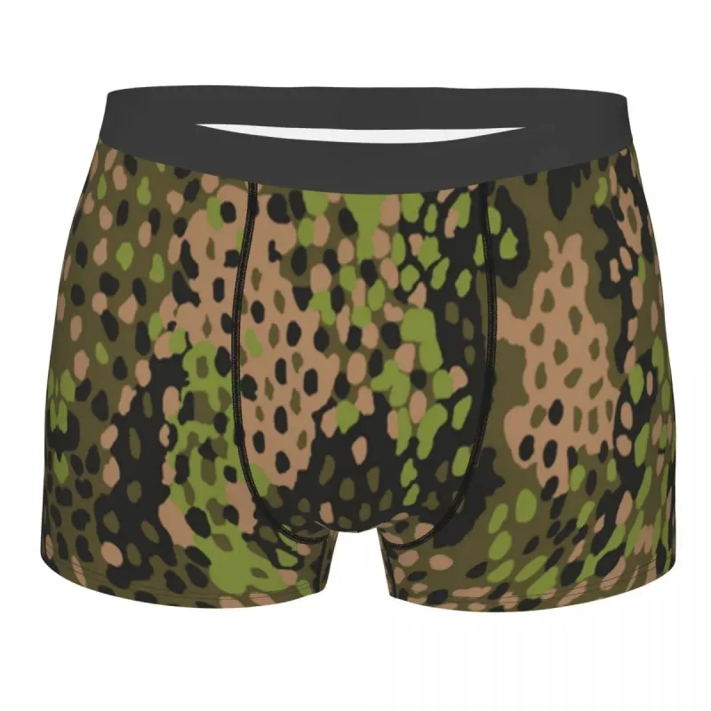 Ανδρικά Cool WW2 Camo Εσώρουχα Γερμανία Βραχίονας Στρατιωτικός Καμουφλάζ Μπόξερ Σορτ Σορτ Σορτ Σορτ Σώβρακο