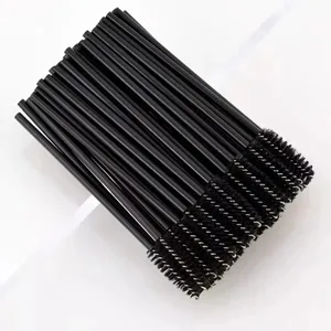 50/500pcs Disposable Eyebrow Eyelash Brushes Wands Eyelash Spoolies Applicator para sa Eyelash Extension Makeup Tool Wholesale