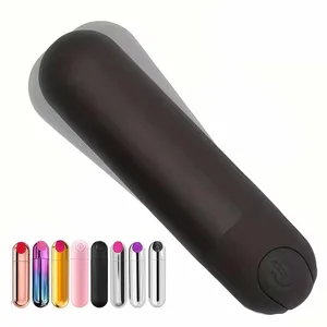 Carga usb 10 velocidades mini vibrador bala recarregável sem fio vibratório anal plug clitoriano estimulador brinquedos sexuais adultos para mulher