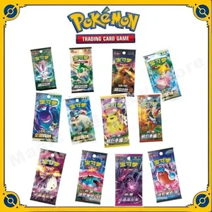 Orihinal na Pokemon PTCG Trading Cards Game Pinasimpleng Chinese Sword&Shield All Series Sun&Moon Reinforcement Package Anime Games