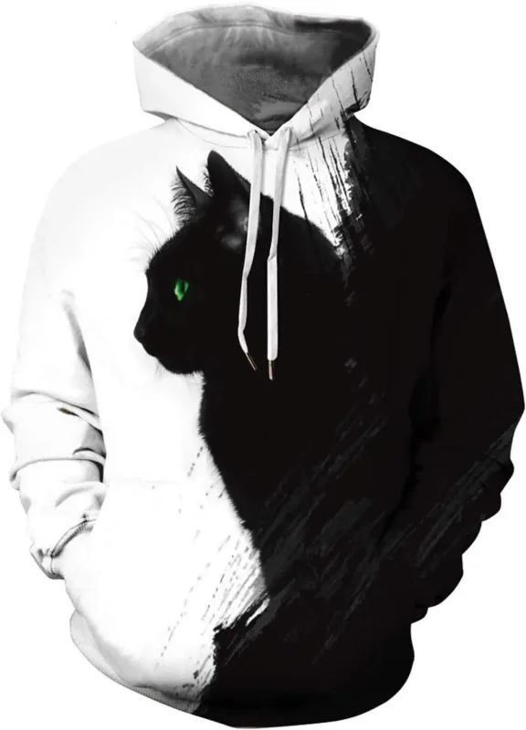 Felpe con cappuccio grafiche da uomo Felpa con cappuccio con stampa novità unisex, felpa pullover con motivo 3D con tasca, felpa con cappuccio grafica calda a maniche lunghe Me