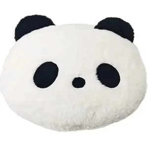 Cojín de Panda de peluche, decoración del hogar, almohada de Panda de peluche Kawaii, 30cm, sofá de dormitorio, cojines de Panda