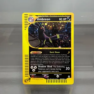 PKM-Karten Steelix Alakazam Scizor Einzelfolienkarten Raichu Slowking Game Collection-Karten PTCG-Ersatzkarten Aquapolis-Serie