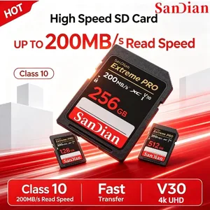 2026 neue Original Micro TF SD Karte 128GB 256GB U3 High-Speed-Flash-Speicher Karte 4K Video speicher Für Digital Kamera Laptop Telefon