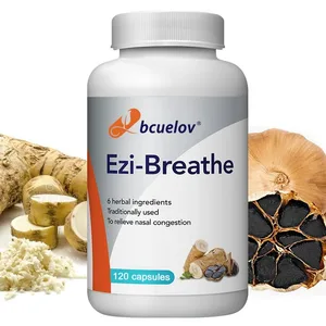 Alivia a congestão nasal, cápsulas, melhora a saúde respiratória, ajuda a limpar as vias aéreas, suplemento natural