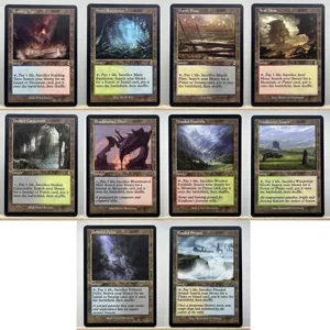 MH3 MH2 HOLO10-03 TCG カード ホームプレイ用 プロキシフェッチランド マーシュフラッツ ザ ドライ メサ ミスティ レインフォレスト