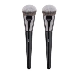 2 pezzi Pennelli per trucco per fondotinta Fondotinta liquido Base per trucco Pennello per trucco angolato con lato piatto Dettaglio viso Strumenti di bellezza essenziali 854 820