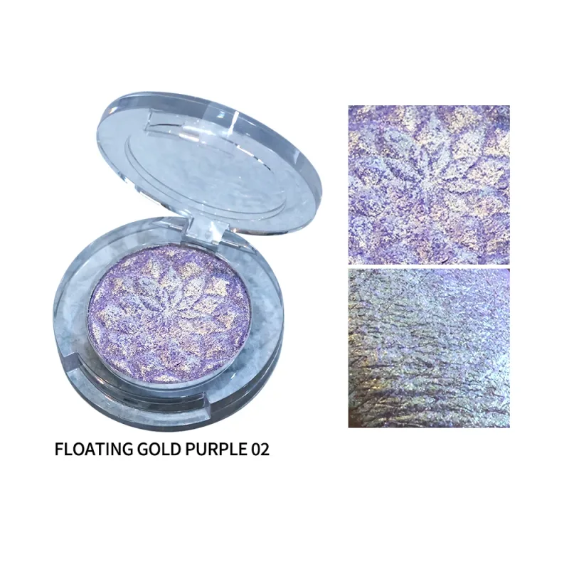 Chameleon Eye Palette -luomiväripaletti - Mukautettava kaksivärinen puristettu luomivärisarja Glitter Infused Pearlescent Finish Pri