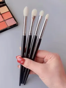 Øjenskygge makeup børster Luksus naturligt fint gedehår Ibenholt håndtag Øjenskygge blandingsbørste Skønhedsværktøj